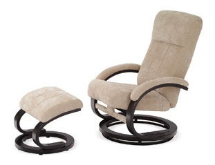 Relaxačné kreslo (s taburetkou) TV-6016 CRM2