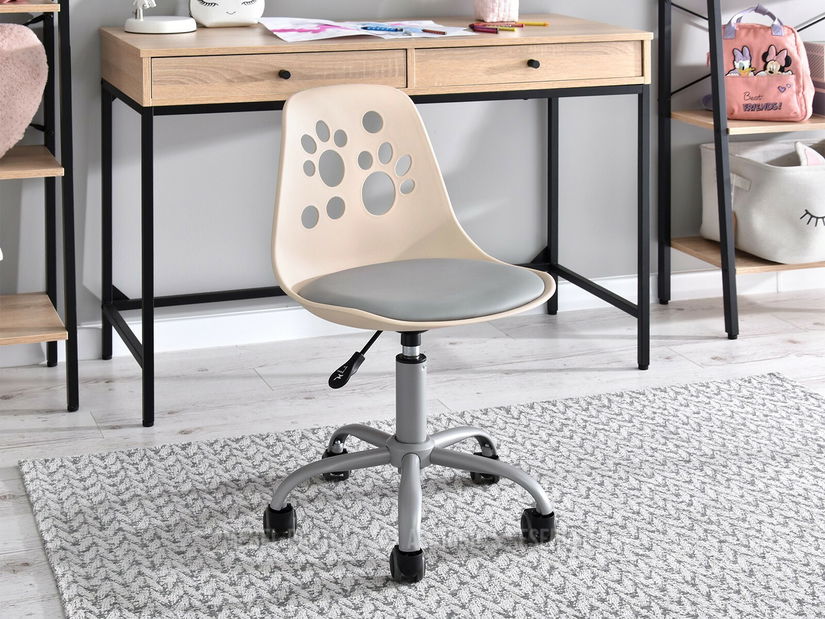 Scaun pentru copii Footy (roz gri + gri)