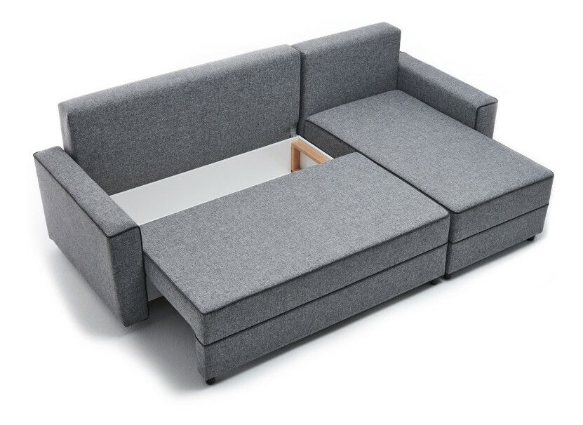 Rohová sedačka Emilie (P) (Sivá)
