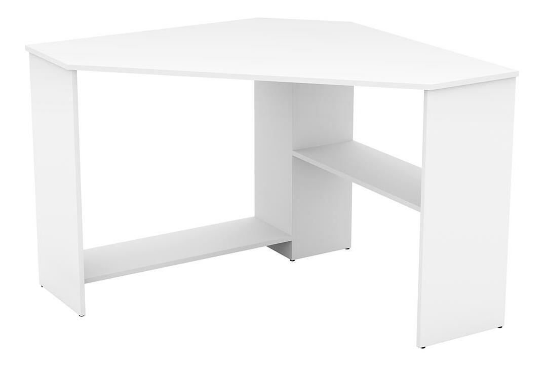 Sarok PC asztal Rhyno (fehér)