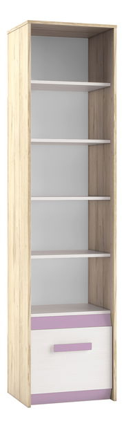 Polcos szekrény Best 05 Nyírfa + Fehér