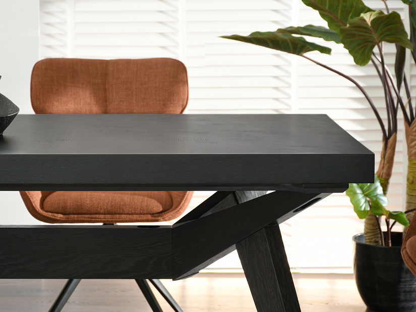 Masă sufragerie Nadador (negru)