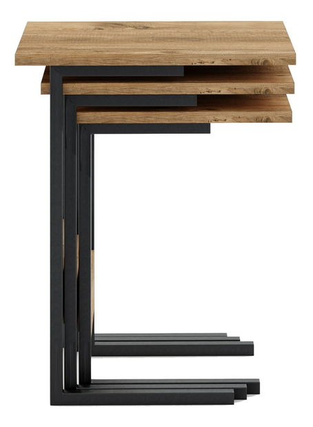 Set stolića za kavu Zigmund (bor atlantic)