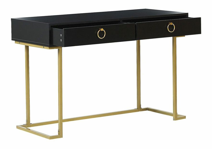 Konzolový stolík Weszo (čierna)