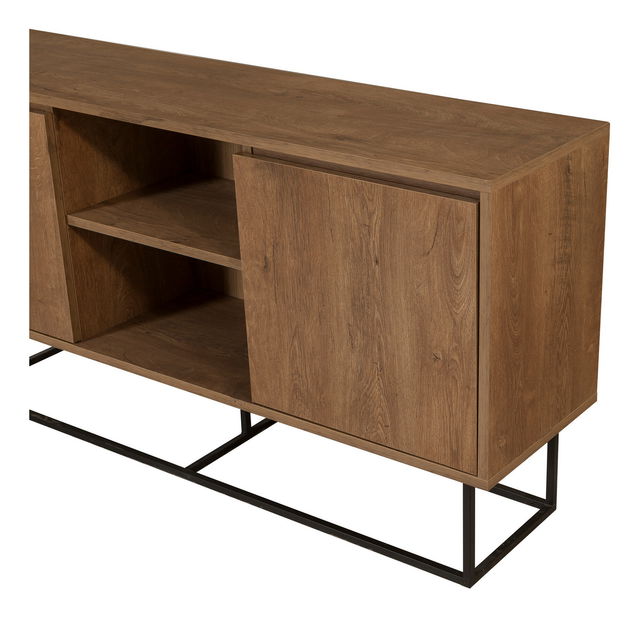 Ormarić Maddame 2 (orah + crna)