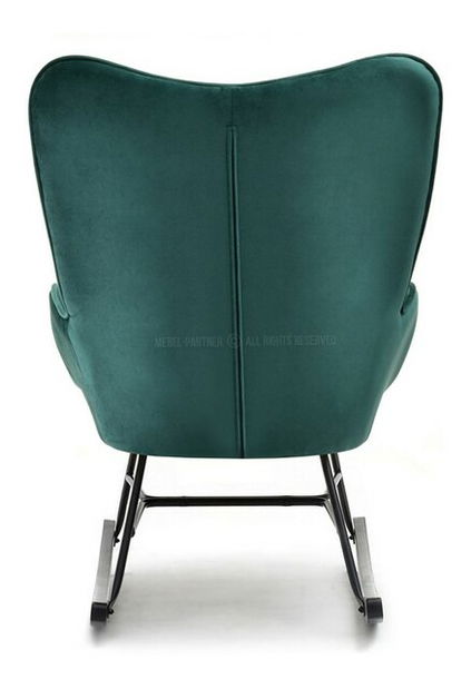 Kreslo Sibyla (zelená + buk biely)