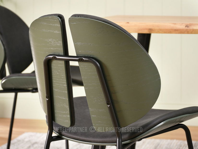 Scaun Tom (verde + negru)