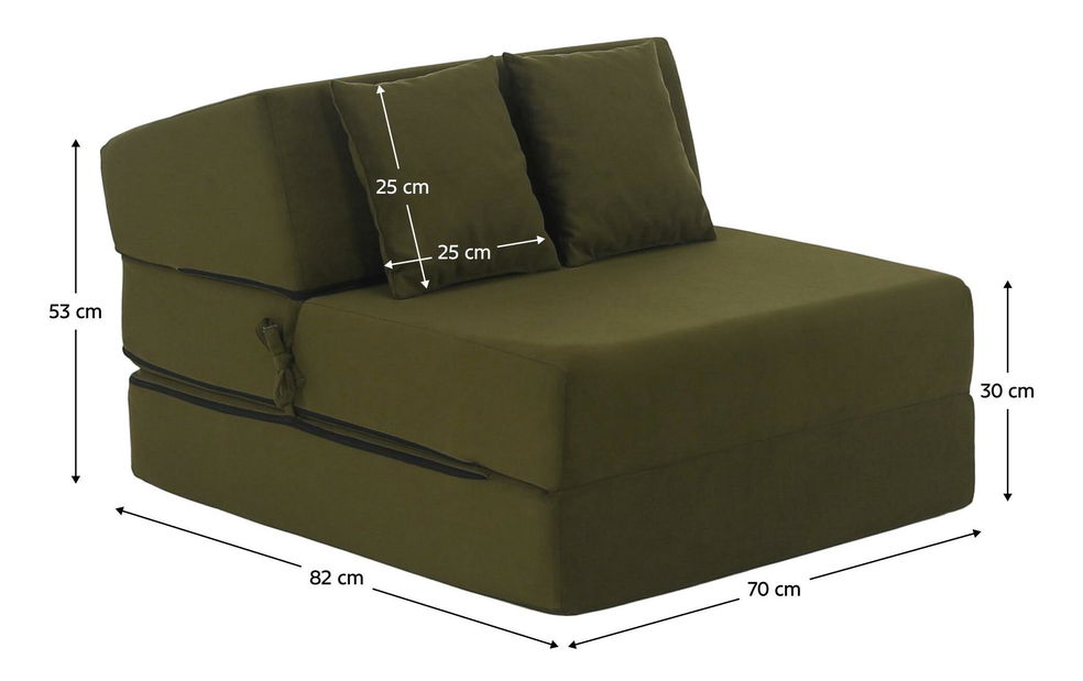 Fotoliu extensibil Plantearan (măslin) 