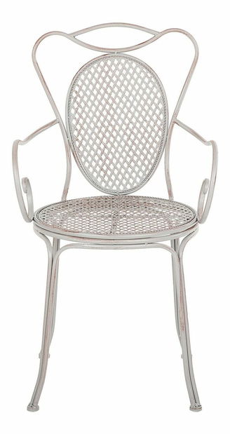 Kerti szék szett 2db CINQUE (fém) (szürke)