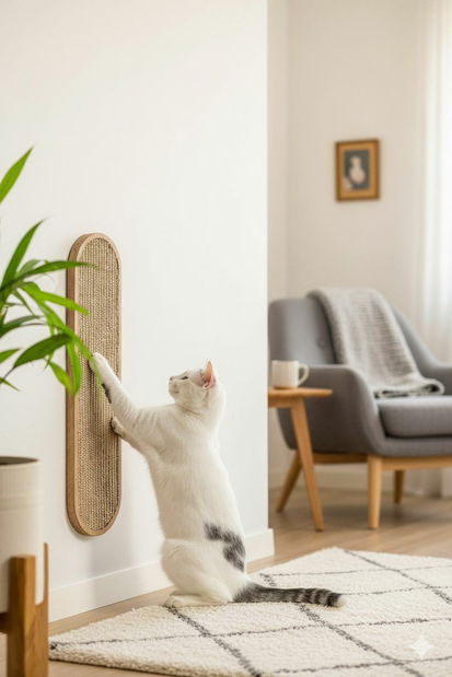 Škrabadlo pre mačky Albi (prírodná)