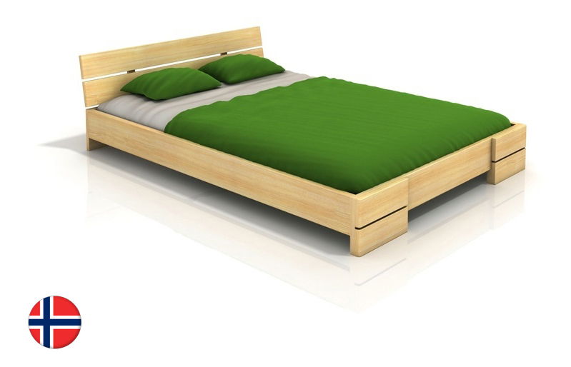Jednolôžková posteľ 120 cm Naturlig Lorenskog (borovica) (s roštom)
