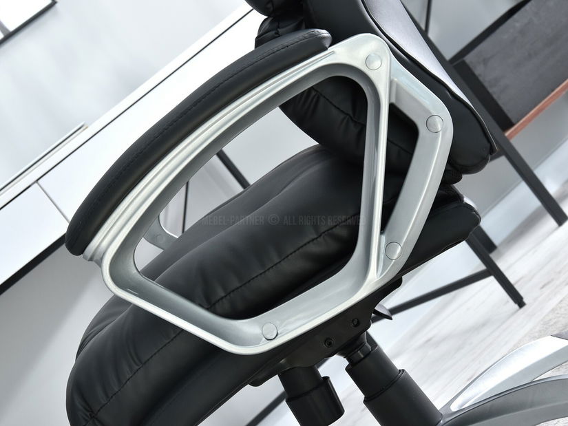 Fotel Benton (fekete + szürke)