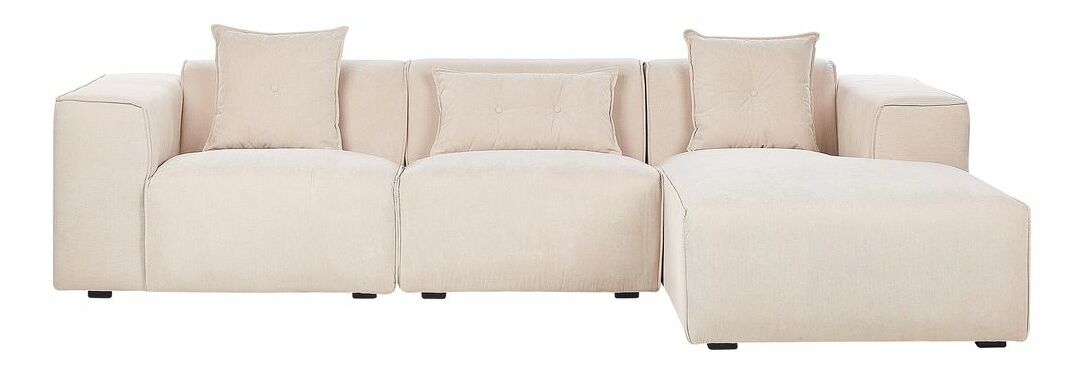 Sarok ülőgarnitúra Dulcinea (bézs) (B)