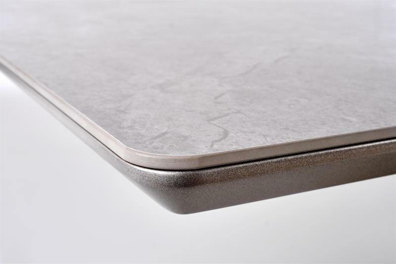 Étkezőasztal Patrik (sötétszürke + fekete)