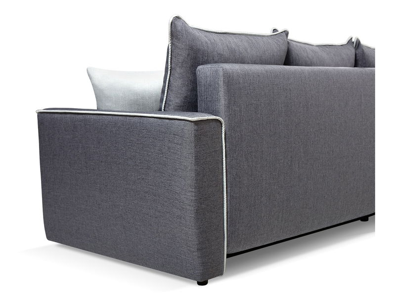 Kutna garnitura- Silvam (tamno siva) (L)