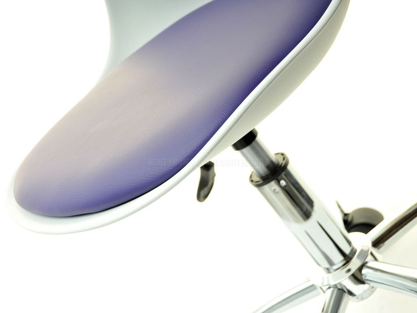 Scaun Footy (fialová + crom)