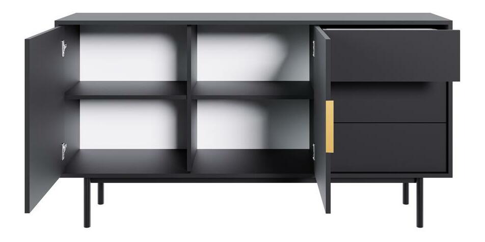 Skrinka Verdio V2 (čierna)