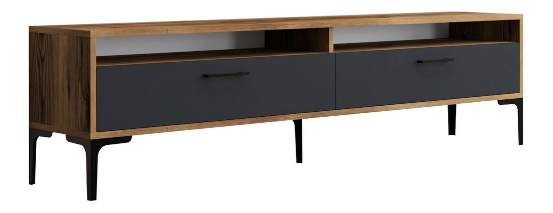TV stolić/ormarić Irma 2 (orah + antracit)