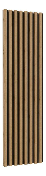 Panou de perete Celcey Typ 02 (Stejar wotan + Negru) *vânzare stoc