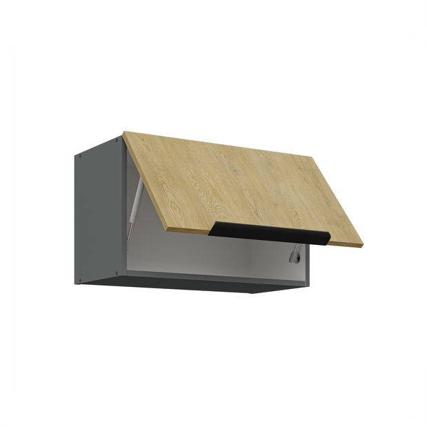 Gornji kuhinjski ormarić Carminia 60 GU-36 1F (hrast cremona + antracit)