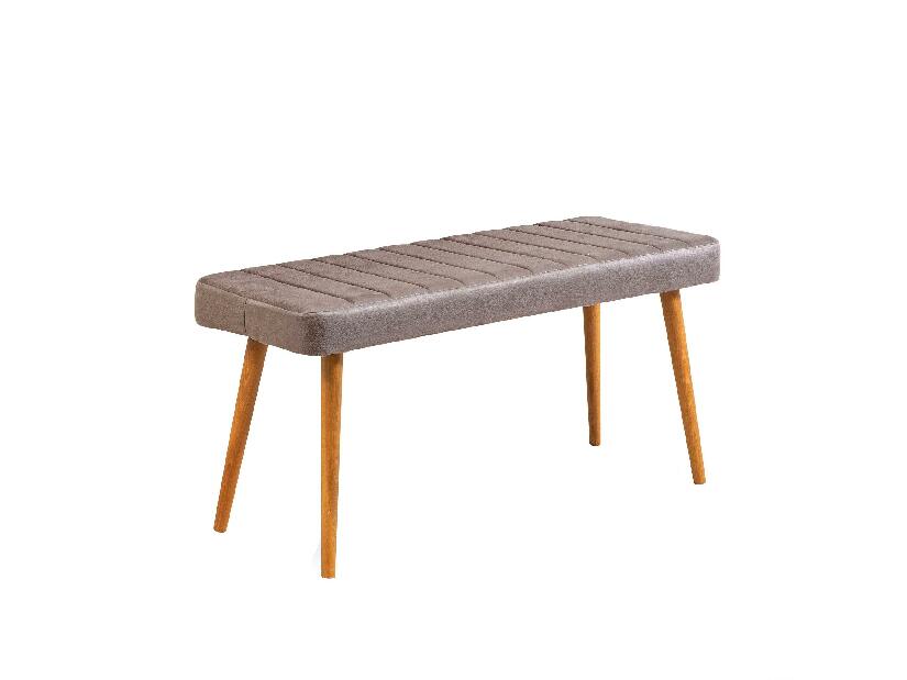 Set mobilier sufragerie Dobuse 2 (pin atlantic + alb + gri) (pentru 4 persoane)