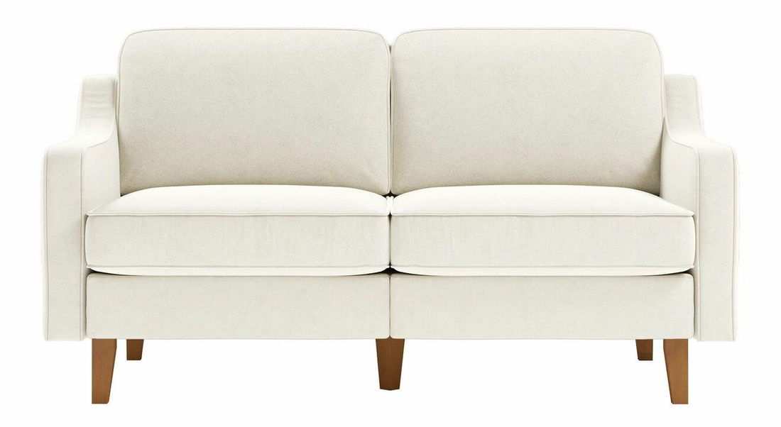 Pohovka dvojsedačka Robia 2 (smotanová + orech)