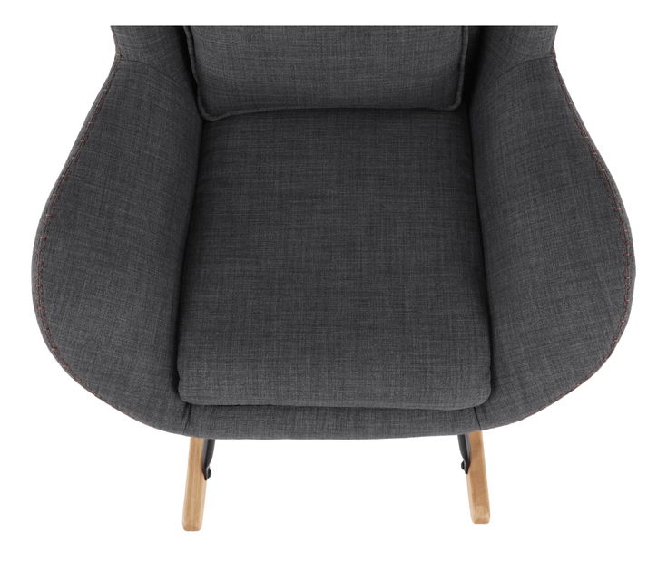 Fotoliu relax balansoar Casper (gri)