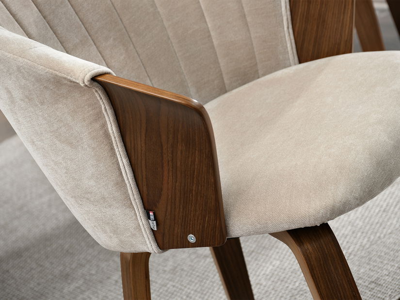 Jedálenská stolička Giratorio (béžová)