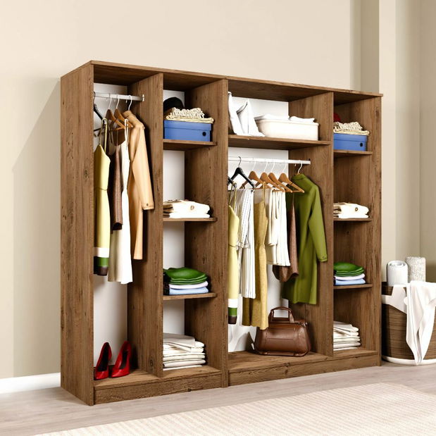 Dulap de haine Kentucky E (Pin atlantic)