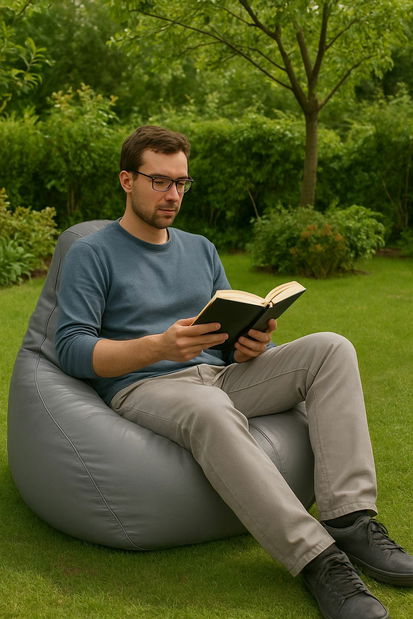 Babzsák Derisin (szürke)