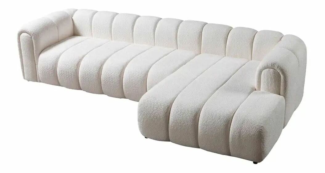 Rohová sedačka Nline (biela) (P)