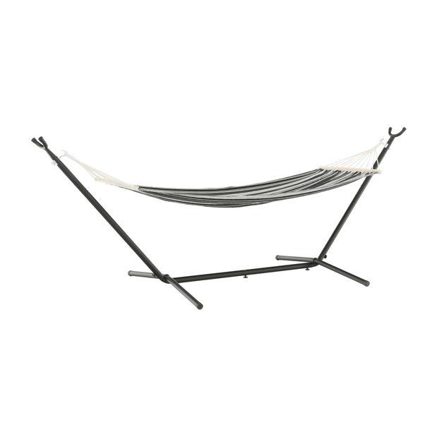 Plasă balansoar Elena (gri + alb)