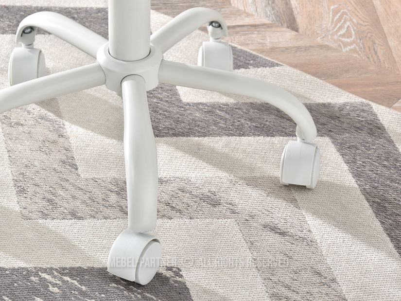 Detská stolička Footy (sivá + biela)