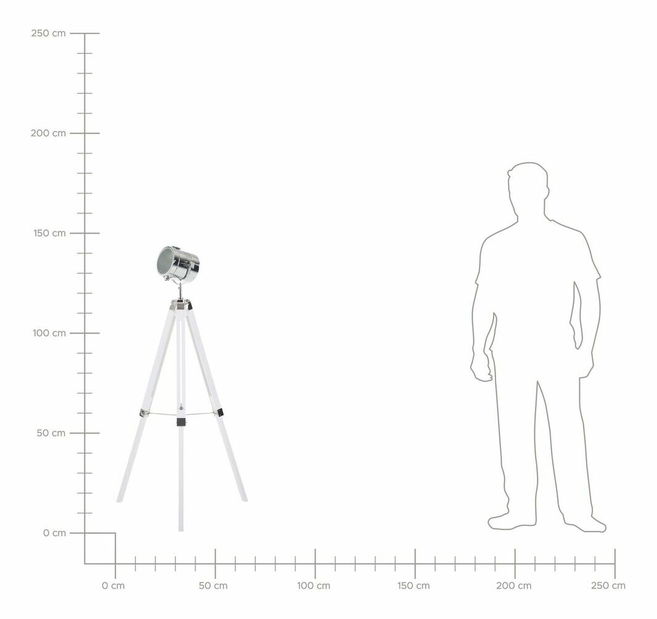 Állólámpa Alytus (fehér)