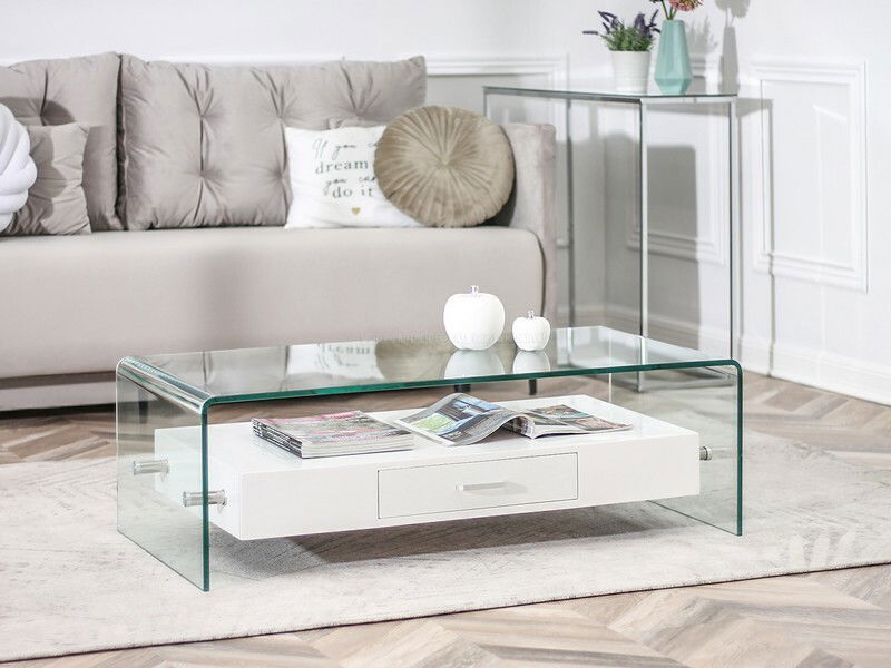 Dohányzóasztal Opaly (átlátszó)