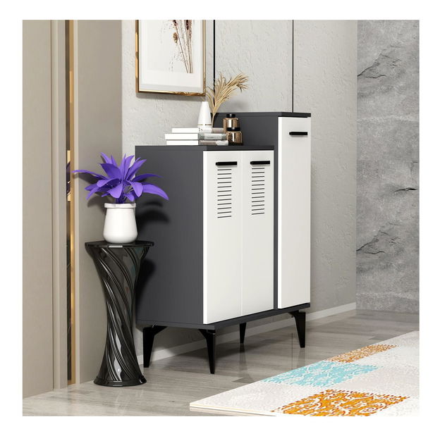 Pantofar Vipapo 10 (antracit + alb)