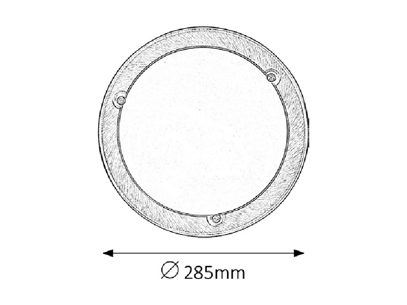 Stropné svietidlo Ufo 5203 (bronzová + biela)