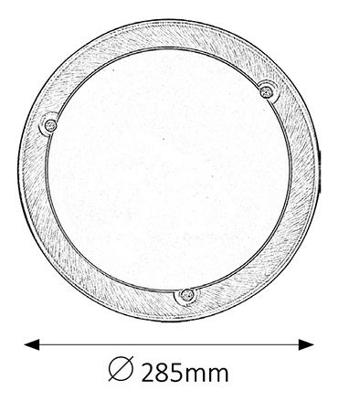 Aplică Ufo 5203 (bronz + alb)