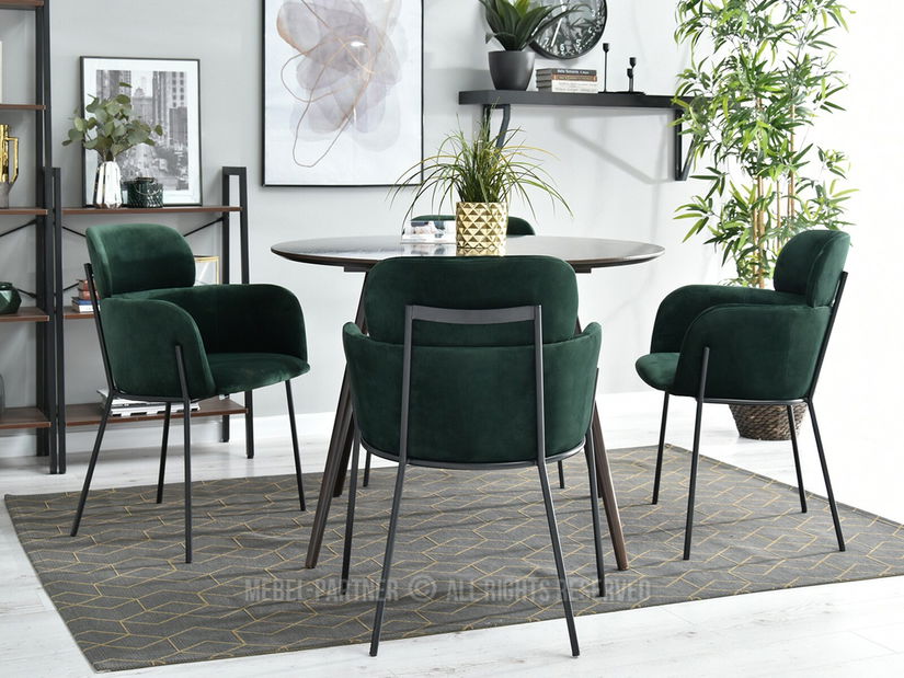 Stolica Baggie K (zelena + crna)