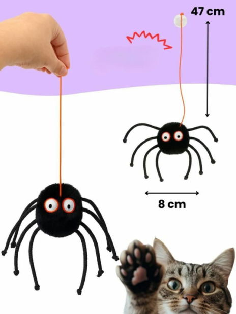 Hračka pre zviera Miyana 1 (čierna + biela)