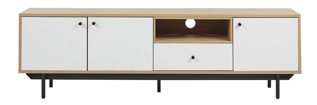 TV stolić/ormarić IMPERA (hrast + bijela)