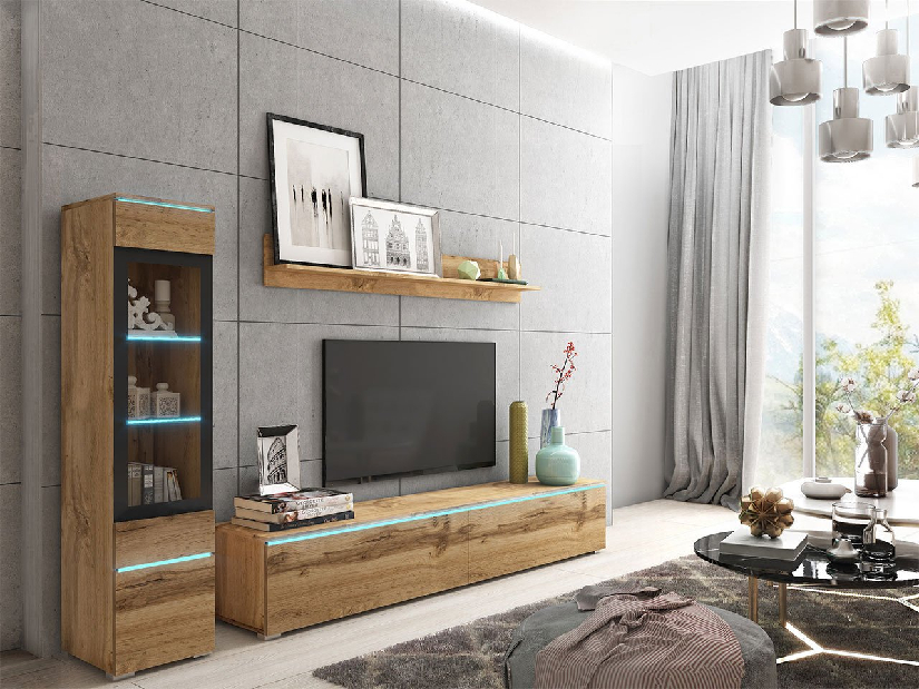 Mobilier living Selwyn I (wotan) (iluminat LED Alb)