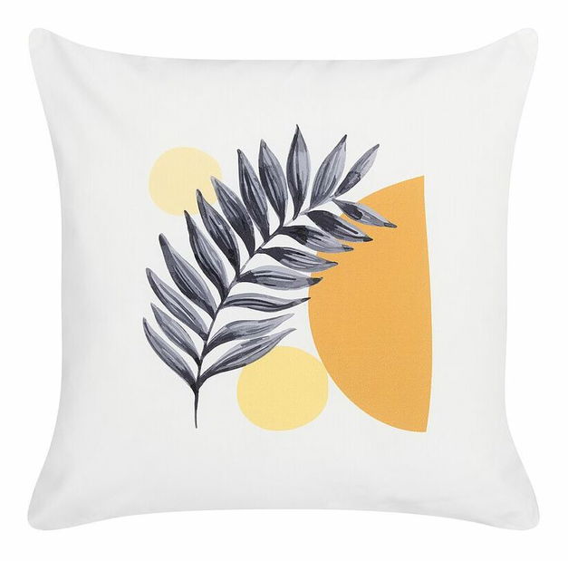 Set 2 buc perne decorative 45 x 45 cm Vioz (alb)