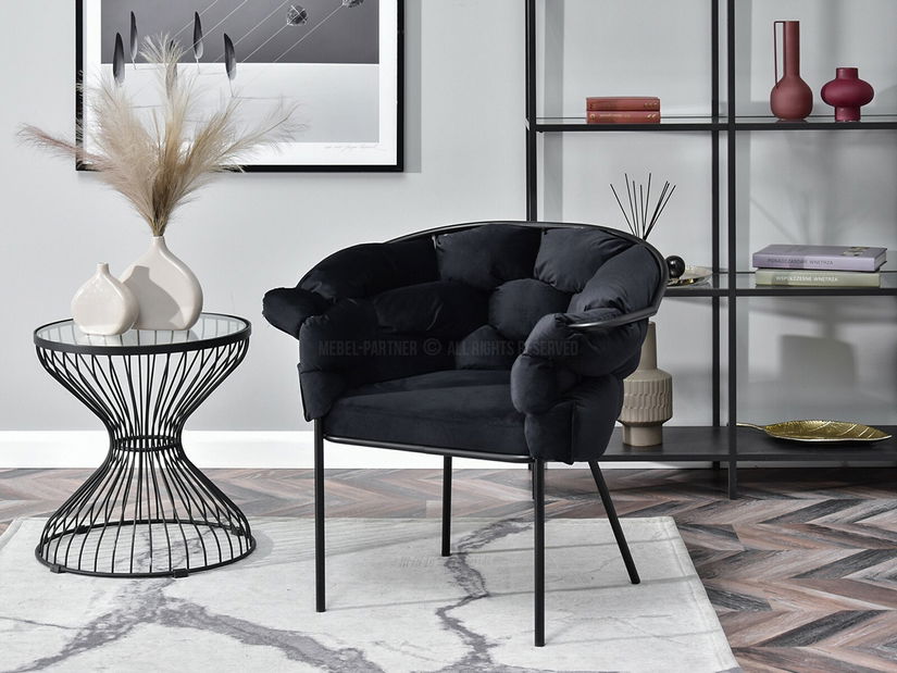 Relax fotel Piplio (fekete)