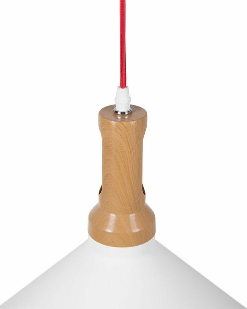 Závesná lampa Lidar (bielo-zlatá)