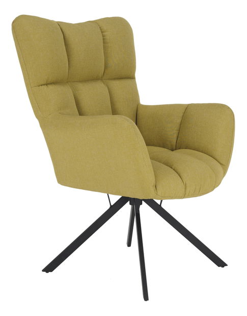 Dizajnerska fotelja Komand (pistacija)