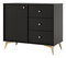 Komód Tokyna 814 (fekete)