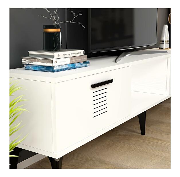 TV asztal/szekrény Vipapo 11 (fehér) 
