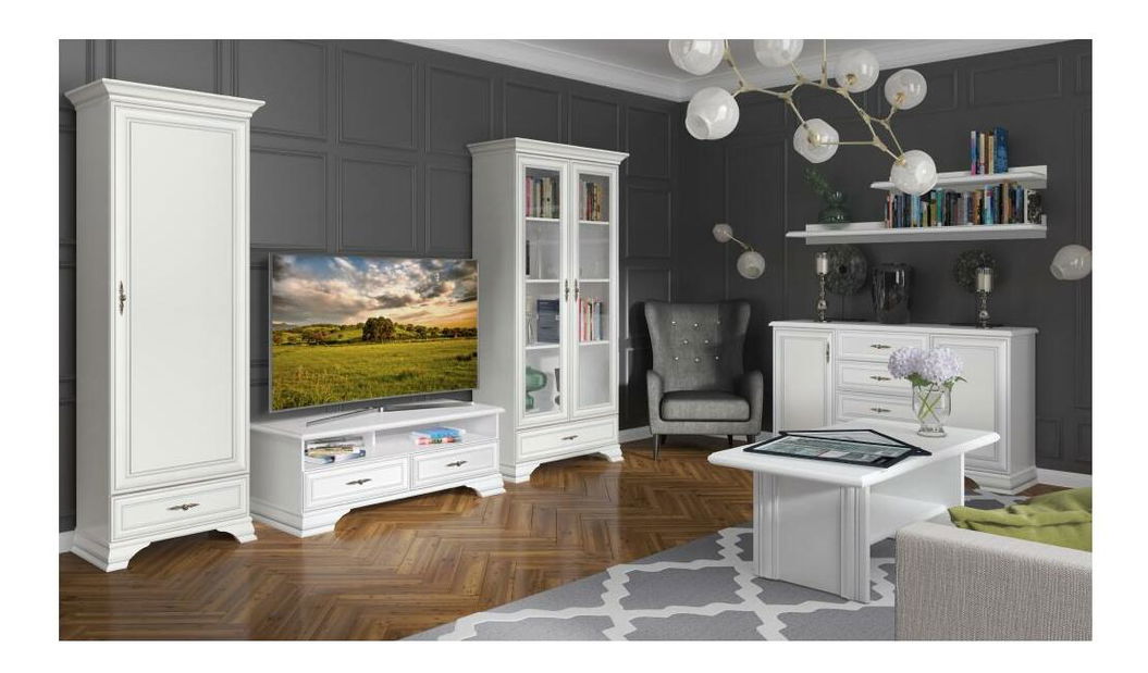 Konferenčný stolík Kuito LAW (alpská biela)