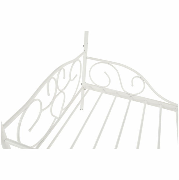 Jednolôžková posteľ 90 cm Anabella (biela) (s roštom)